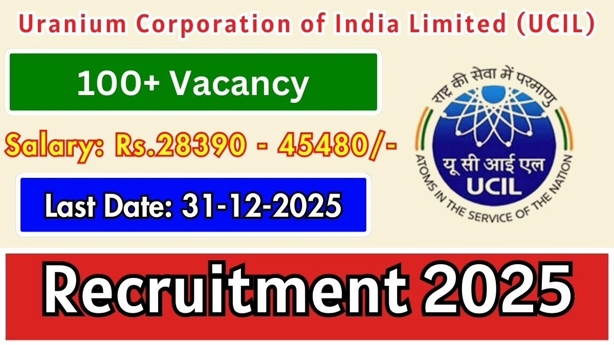 UCIL Recruitment 2025